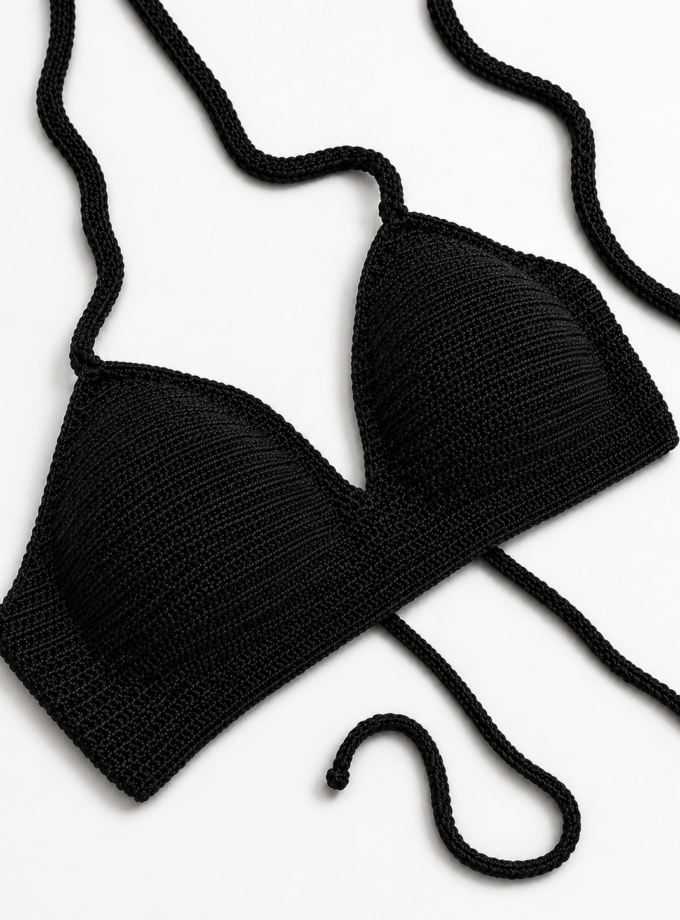 Janel Croptop Black