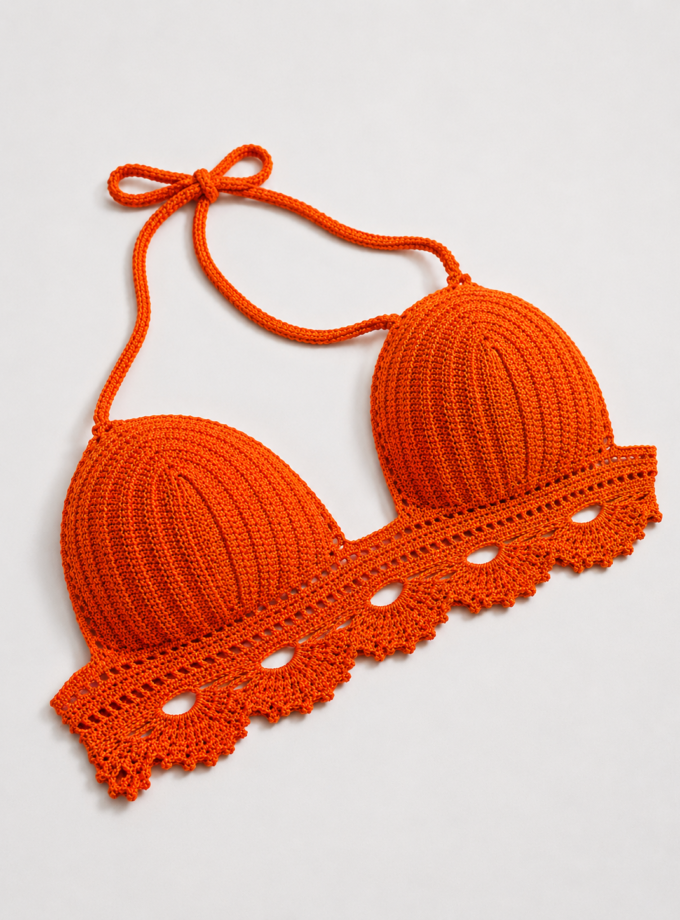 Galit Croptop Neon Orange