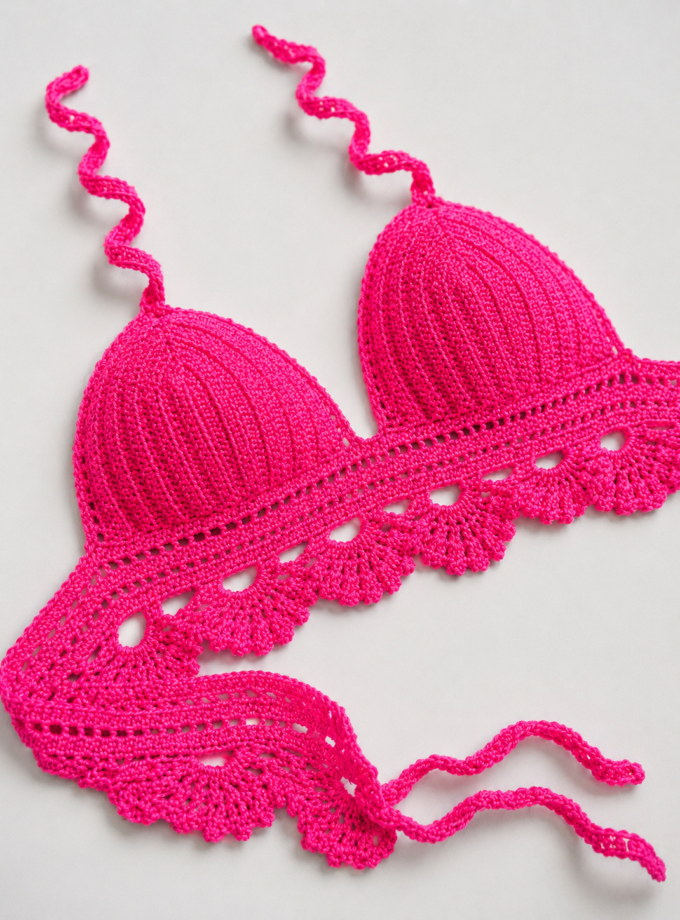 Galit Croptop Neon Pink