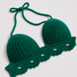 Galit Croptop Esmerald Green