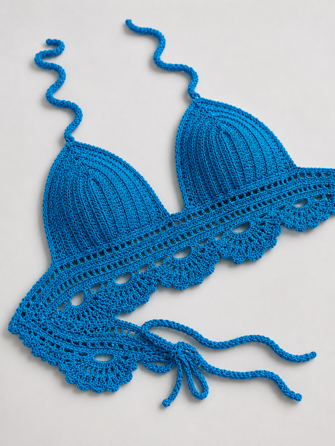 Galit Croptop Neon Blue