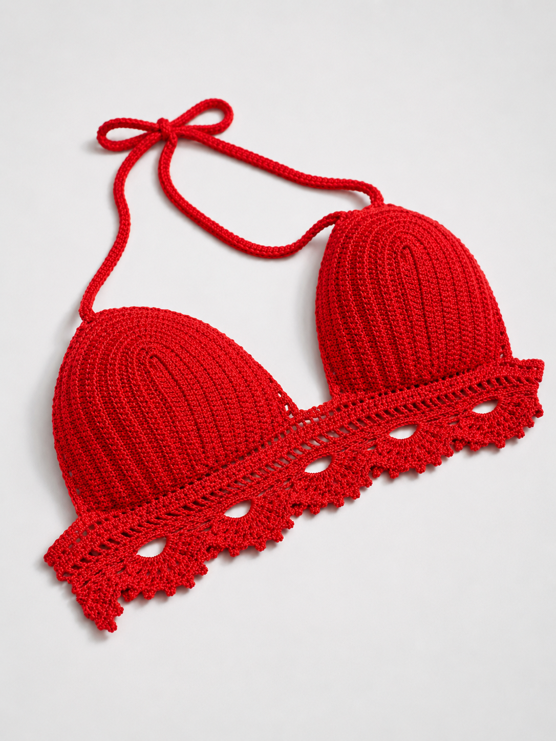Galit Croptop Neon Red