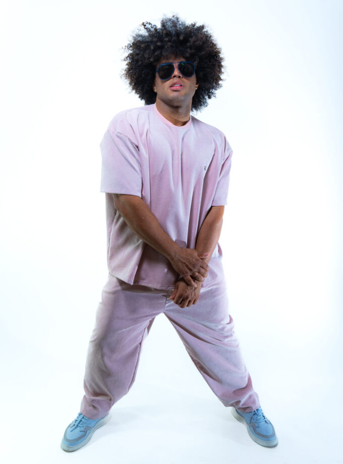 Set Cordoroy Soft Pink