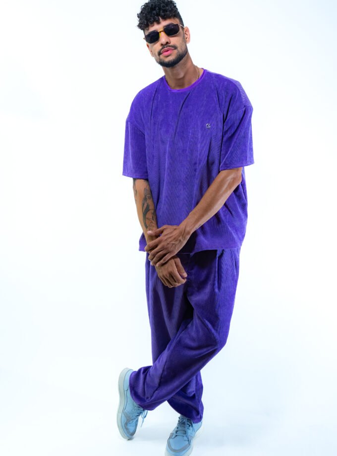 Set Cordoroy Purple