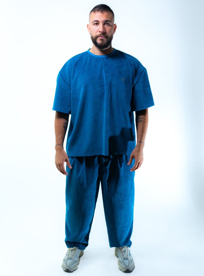 Set Cordoroy Teal Blue