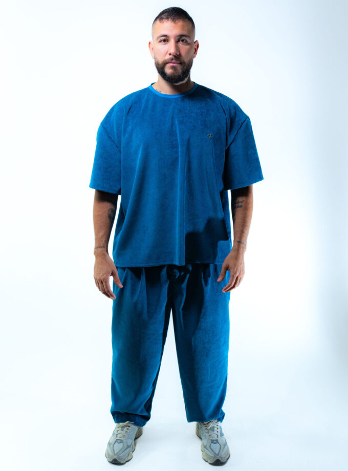 Set Cordoroy Teal Blue