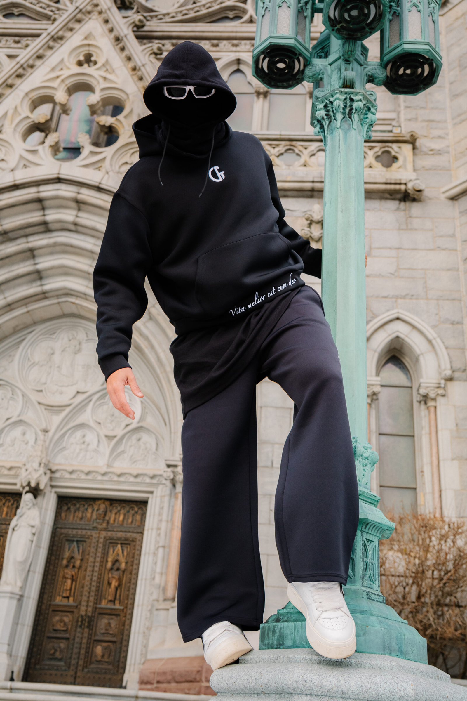 Black Luxury Pant - “Noir Divinity Ensemble” - Image 2