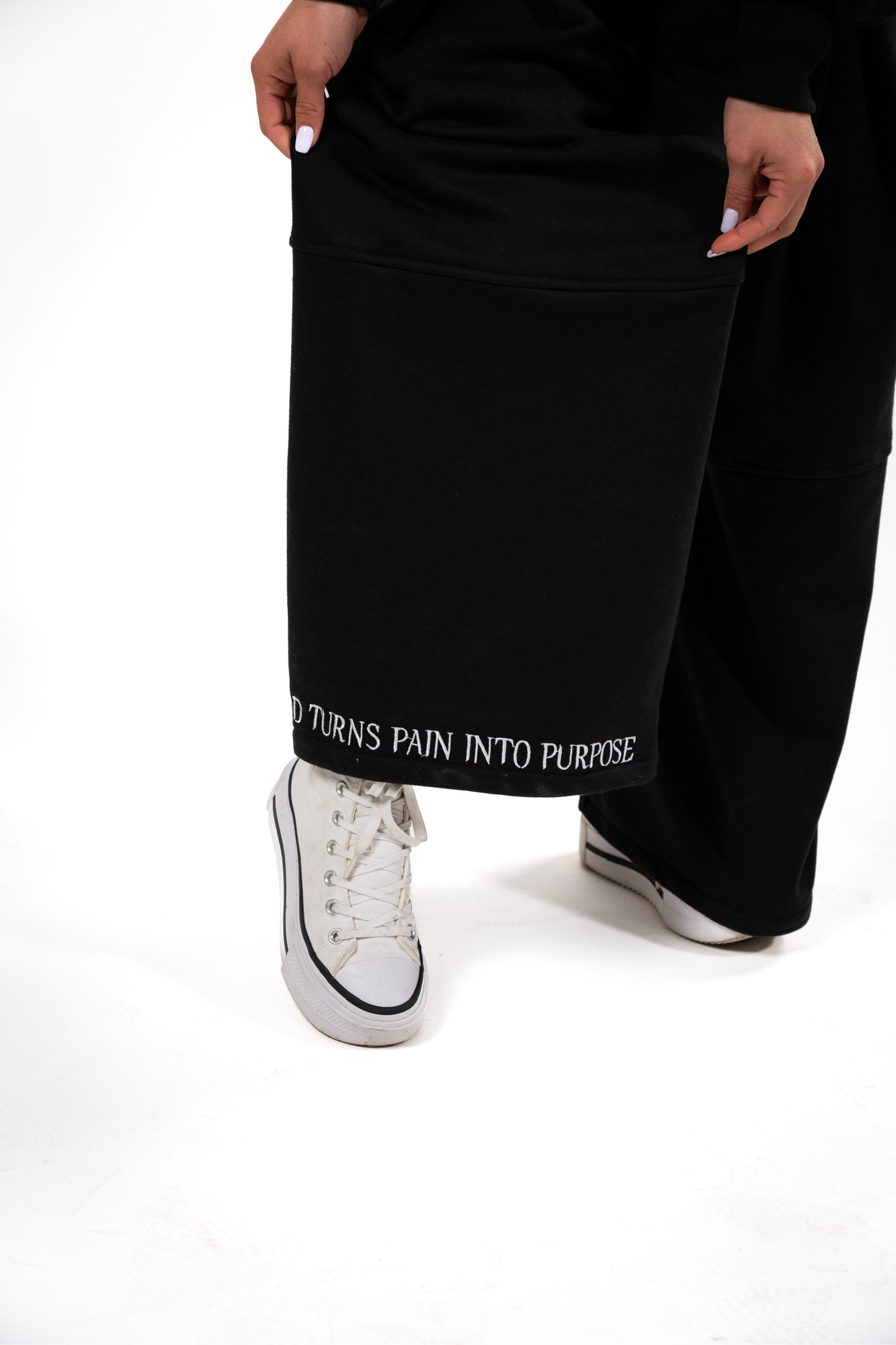PURPOSE OVERSIZED SET – CLASSIC BLACK (WOMAN) - Image 6