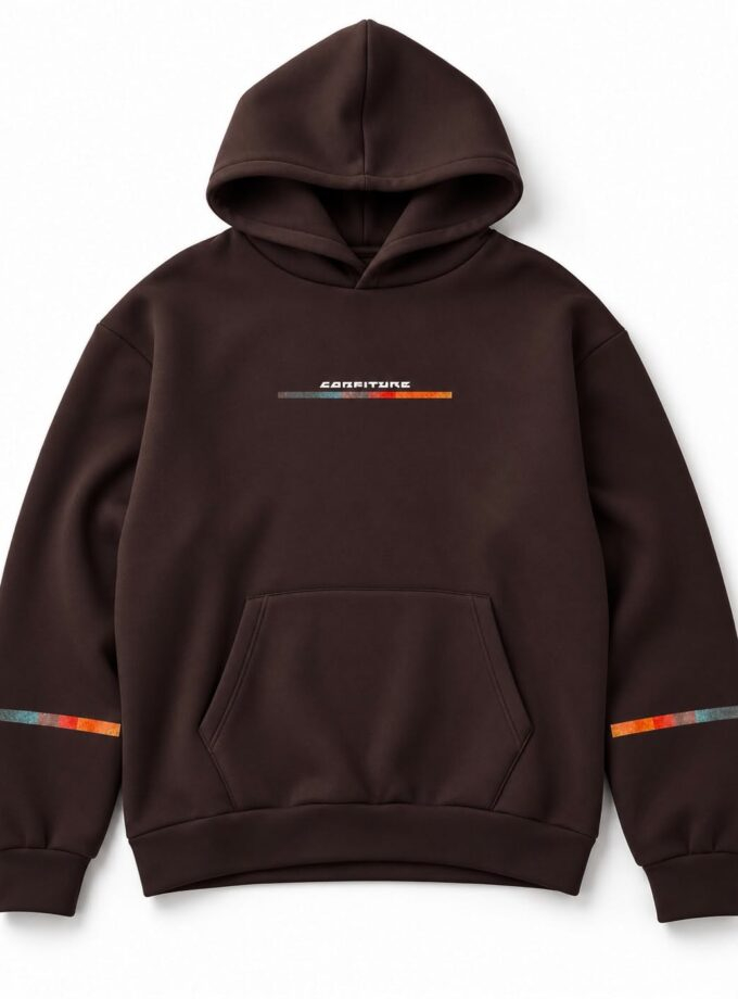 CONFITURE Signature Hoodie – Chocolate Brown